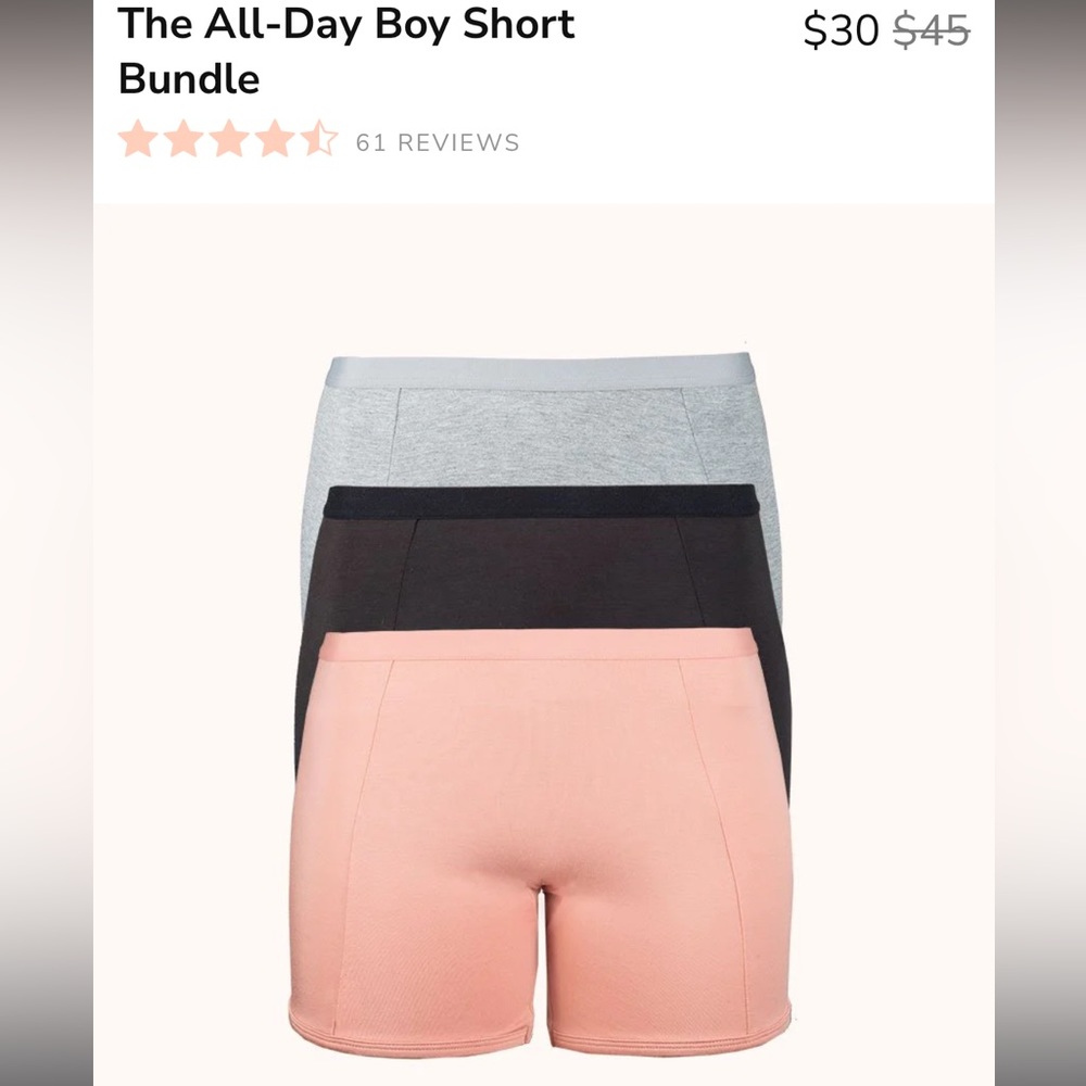 Lively all day boy short bundle